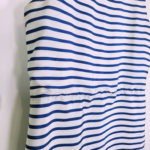 J. Crew Blue and White Striped Mini Dress - Picture 5 of 11